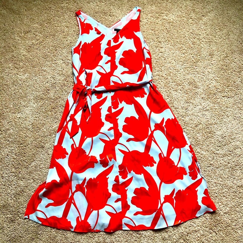 Ann Taylor Midi Floral Dress